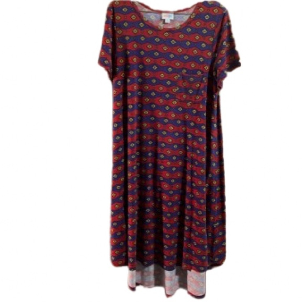 #281 LuLaRoe Carly Dress Large